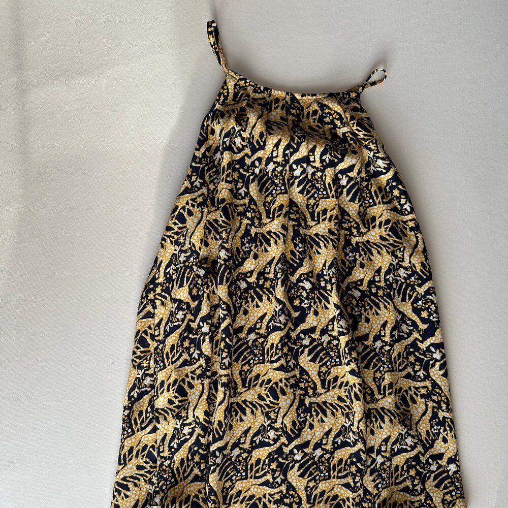RW&Co High Neck Sleeveless Satin Blouse